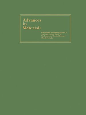 cover image of Advances in Materials